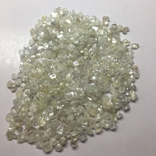 Rough diamond after boiling