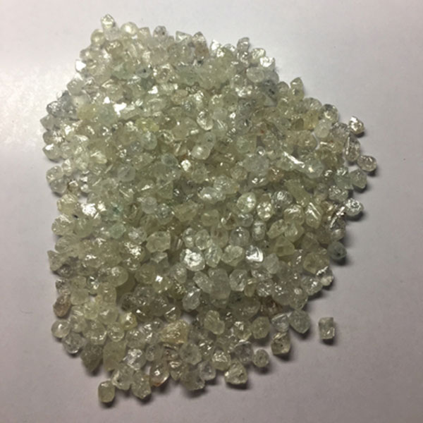 Rough diamond before boiling