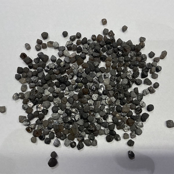 Rough diamond before boiling