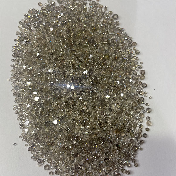 Polki diamond after boiling